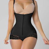Sorelyne® Tummy Control Girdle Shaper Bodysuit Zipper Opern Bust