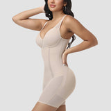 Sorelyne® Seamless Mesh Panel Body Shaper with Built-In Bra