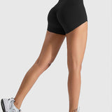 Seamless Hip-lifting Sports Yoga Shorts