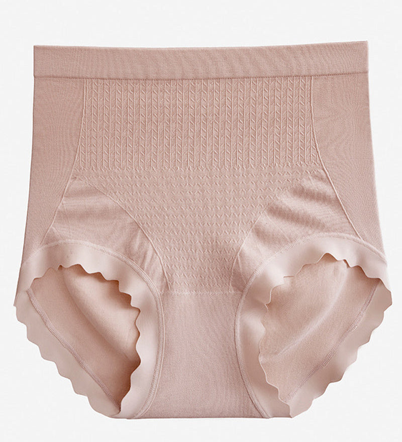 Women's High Waisted Antibacterial Crotch Briefs Stretch Full Coverage Panties