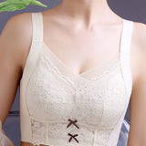 Breathable Wireless Lace Full Coverage Comfortable Bra