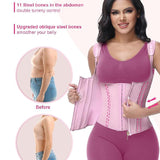 Waist Trainer for Women Body Shaper Corset Vest Tank Top with Steel Bones