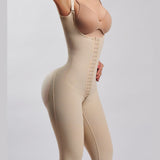 Sorelyne® Open Bust Knee Length Firm Postpartum Tummy Tucking Full Bodysuit Shapewear