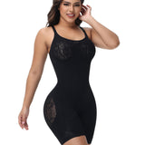 Sorelyne® Rose Jacquard Thigh Slimmer Shapewear Seamless Sculpting Snatched Waist Bodysuit