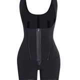 Sorelyne® High compression Front Zipper Mid Thigh Shapewear