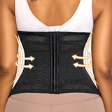 Hollow Breathable Double Belt Waist Trainer Tummy Control Slimming Sports Corset