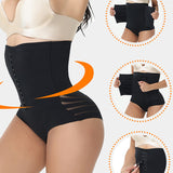 High-waisted Tummy Control Breathable Mesh Panties Shorts