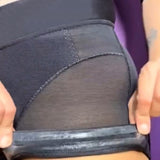 Low Waist Seamless Sheer Mesh Butt Lift Shaping Shorts