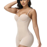 Sorelyne® Built In Bra Lace Up Back Shapewear Bodysuit