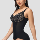 Sorelyne® Sexy V Neck Lace Briefs Shapewear Bodysuit (Pre-Sale)