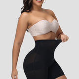 Sorelyne® High Waist Mesh Cross Tummy Control Shaping Shorts (Pre-Sale)
