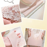 Widen Straps Lace Seamless Breathable Wire Free Vest Bra