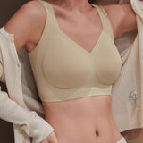Smooth Minimizer Wireless Bra Anti-sagging Traceless Full Cup Thin Underwear
