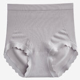 Women's High Waisted Antibacterial Crotch Briefs Stretch Full Coverage Panties