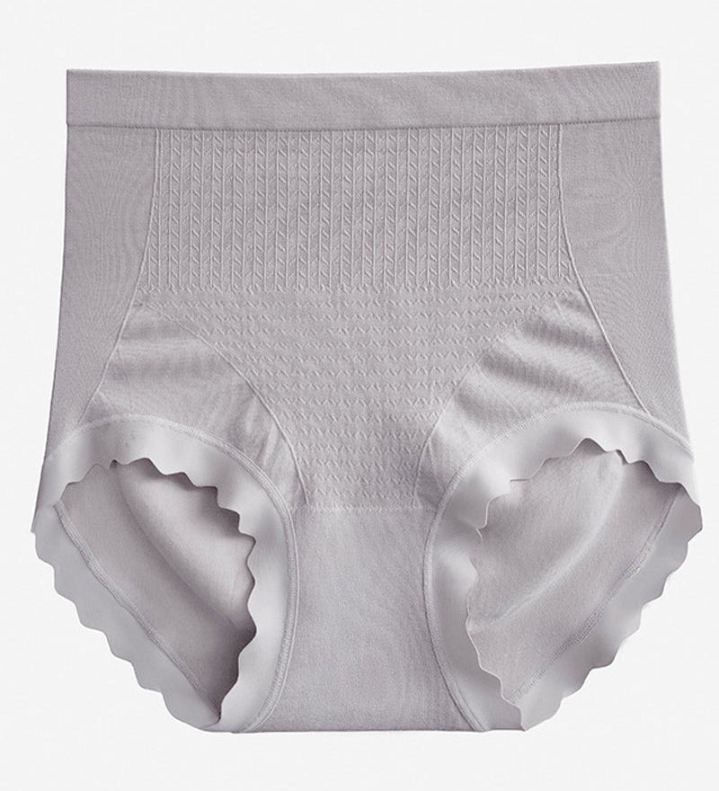 Women's High Waisted Antibacterial Crotch Briefs Stretch Full Coverage Panties