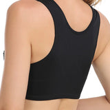 Breathable Lace Front Closure Wire-free Smooth Back Shaping Bra