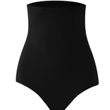 Seamless High Waist Shapewear Briefs Tummy Control Postpartum Shaping Underwear