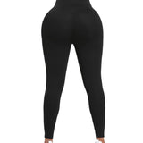 High Compression Butt Lifting Wide Waistband Shaper Leggings