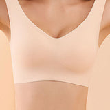 Seamless Full up back Buckle Sports Yoga Bra Underwear