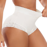 Women's Triangle Mid Waist Hip Lifting Tummy Control Shapewear Shorts