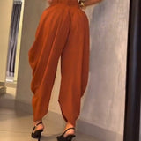 Sorelyne® Leisure High Waisted Pleated Wide Leg Harem Pants