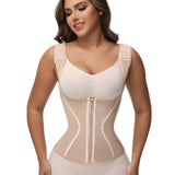 Sorelyne® Women's Double Compression Bone Waist Trainer Tummy Control Postpartum Corset Vest