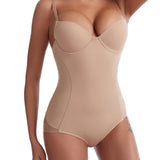Breast Push Up Butt Lift Bodysuit Shapewear With Bra