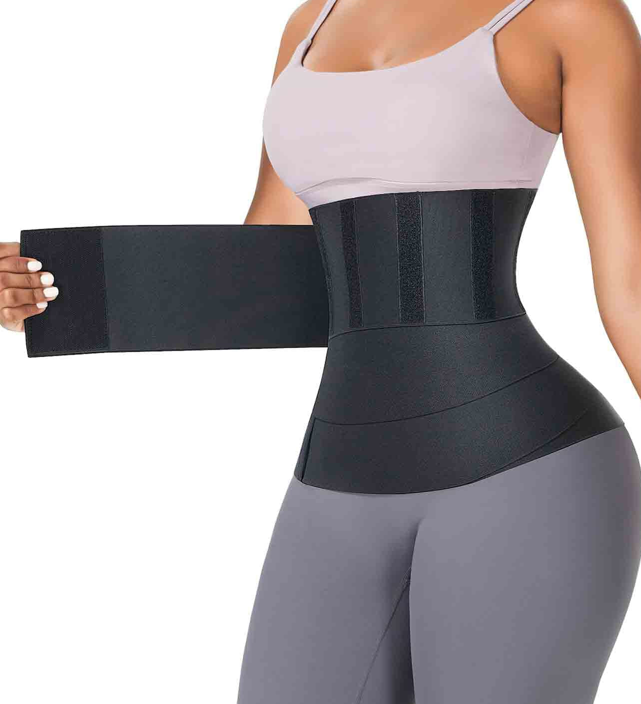 Waist Trainer For Women Belt Waist Cincher Tummy Wrap Plus Size Snatch Up Bandage