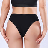Sexy Ice Silk Low-Rise Panties Seamless Multicolor Briefs Lingerie