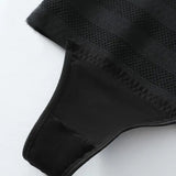 Women's High Waist Shaping Thong Breathable Tummy Control Shapewear Panty
