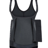 Women's Waist Trainer Bodysuit Tummy Control Slim Cincher Open Bust Shapewear