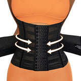 Hollow Breathable Double Belt Waist Trainer Tummy Control Slimming Sports Corset