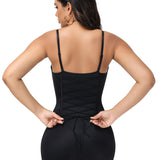 Sorelyne® Built In Bra Lace Up Back Shapewear Bodysuit