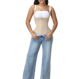 Sorelyne® Double Layer Compression Curved Boned Waist Trainer