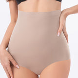 Seamless High Waist Shapewear Briefs Tummy Control Postpartum Shaping Underwear