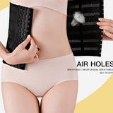 Women's Breathable Adjustable Hooks Waist Trainer Postpartum Tummy Slim Belt