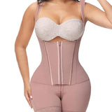 Sorelyne® High compression Front Zipper Mid Thigh Shapewear