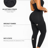 Sorelyne® Women's Sleeveless Jumpsuit Tummy Control One Piece Waistband Bodycon Yoga Romper