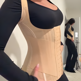 Girdles Colombianas Double Layer Tummy Control Steel Boned Waist Trainer Vest