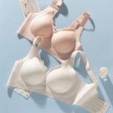 Women's Seamless Wireless Anti-sagging Minimizer Thin Adjustment Bra