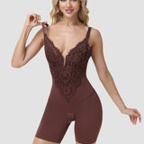 Sorelyne® Lace Plunge Backless Bodysuit Shapewear