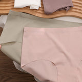 Seamless Mid-waist Stretch Antibacterial Skin-Friendly Underwear
