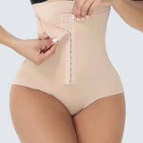 High-waisted Tummy Control Breathable Mesh Panties Shorts