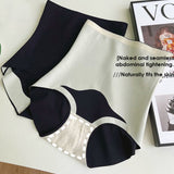 Women's Seamless High Waist Tummy Control Non-rolling Shapewear Panties