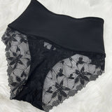 Sorelyne® Front-opening Shapewear with Lace Trimmed Tummy Control Panty