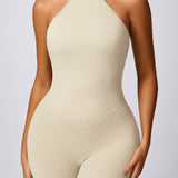 Peach Hip-lifting and Beautiful Back Quick-drying Yoga Jumpsuit