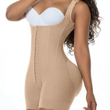 Sorelyne® High Compression Open Bust Shapewear With Hook Shaper Slimming Bodysuit  Tummy Control Girdles