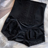 Women's High Waist Seamless Anti-rolling Butt Lifting Tummy Control Postpartum Shaping Panties