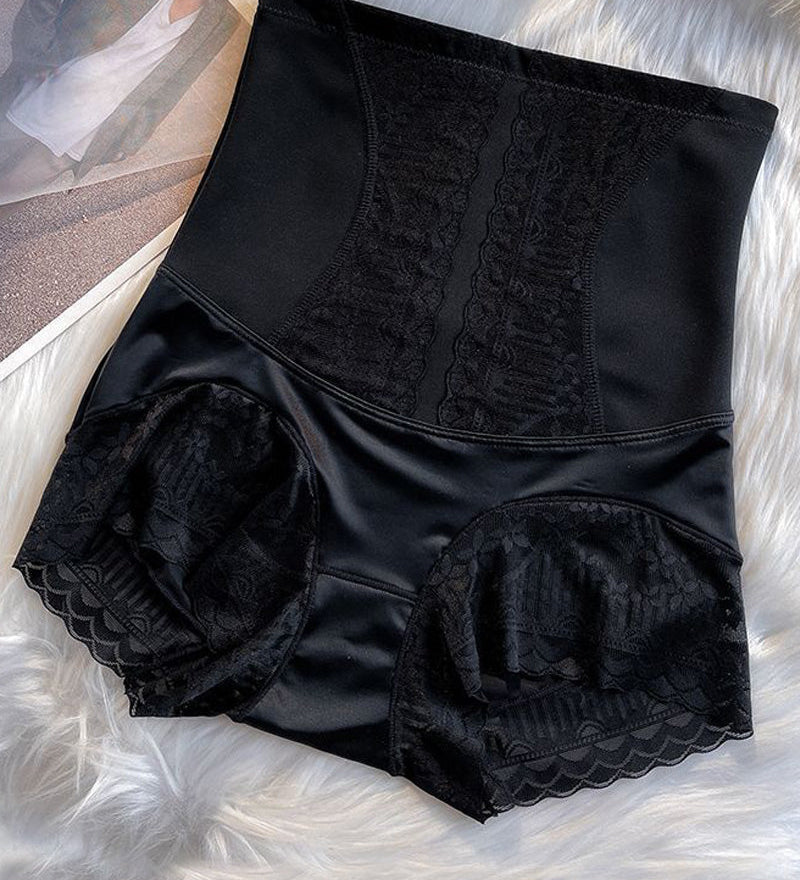 Women's High Waist Seamless Anti-rolling Butt Lifting Tummy Control Postpartum Shaping Panties
