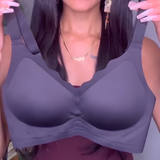 Women's Seamless Breathable Wire Free Comfort Push Up Bra